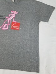 Home Depot Owens Corning Paint Pink Panther shirt size LARGE cartoon