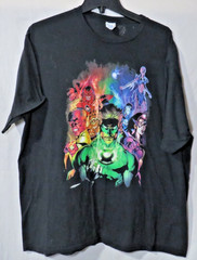 Green Lantern Blackest Night Group T-Shirt Black 2XL SHIRT