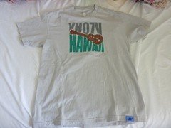 VH07V (Aloha Revolution) T Shirt Hawaii Short Sleeve Gray Color Men’s Large