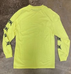 FUCT Cult Awareness 2020 Long Sleeve LARGE Safety Green Shirt RARE Erik Brunetti