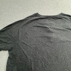 Mossimo Supply Co. Charcoal Heather Short Sleeve Henley Shirt Men Size XL