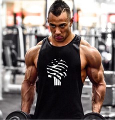 Gym Stringer – Men’s Tank Top for Bodybuilding Fitness – Stringer Sports alpha