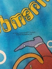Vintage Liquid Blue The Beatles Yellow Submarine 2004 T-Shirt Tie Dye XXL 2XL