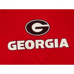47 Brand Georgia Bulldogs NCAA T-Shirt Mens Large Red Cotton Short Sleeve UGA