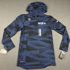 Nike Tennessee Titans Shirt Mens Size Small Geometric Hoodie NFL On Field NWT