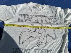 Led Zeppelin United States of America 1977 Swan Song Graphic T-Shirt S