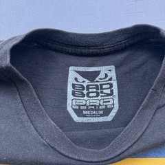 Bad Boy Pro Series MMA T-Shirt Men Medium Black Brazil USA Jiu Jitsu Made in USA