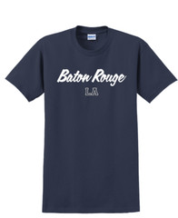 Baton Rouge, Louisiana State T-Shirt Short Sleeve Graphic Tee Unisex apparel