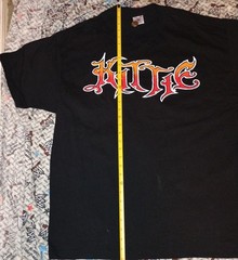 Vintage Kittie World Tour 2000 Shirt Size XL Y2K Morgan Mercedes Lander Metal