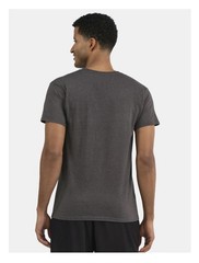 ATHLETIC WORKS Men’s L (42-44) Pocket Cotton Tee Short Sleeve • Charcoal