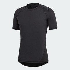 Adidas Alphaskin Sport Tee Climacool Aeroknit T-Shirt Black CF7235 Size 2XL NWT