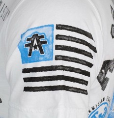 AMERICAN FIGHTER Alabama Lion White Athletic Mens Crewneck T-shirt XL-3XL