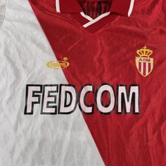 Vintage F.C. Estanzuelas Futbol Club El Salvador XL Red Jersey #4 ASM Fed-com