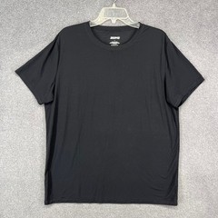 Skims T-Shirt Mens Large Black Short Sleeve Modal Stretch Crew Neck Basic Tee