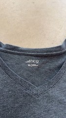 BCG Men’s Gray V-Neck T-Shirt