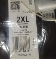 NEW MENS ADIDAS ORIGINALS 3 STRIPES OVERSIZE TEE SHIRT ~SIZE 2XL #KE290