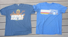 2 Hangout Festival 2014 Gulf Shores Alabama Ocean Blue Large Crew T-Shirt Koozie