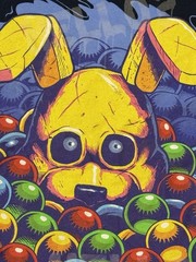 Five Nights At Freddy’s FNAF Ball Pit Hello? T-Shirt Medium Rare