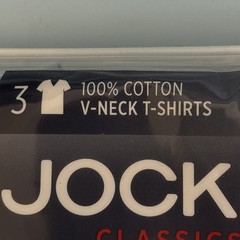 NEW! MEN’S JOCKEY PACK OF 3 ~ CLASSICS COLORED ~ V-NECK T-SHIRTS~ SIZE: SMALL
