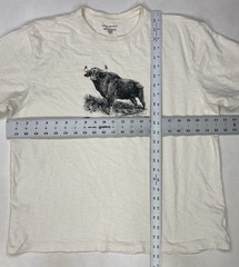 Banana Republic Travel & Safari Bull Graphic T-shirt Men Large Short Sleeve