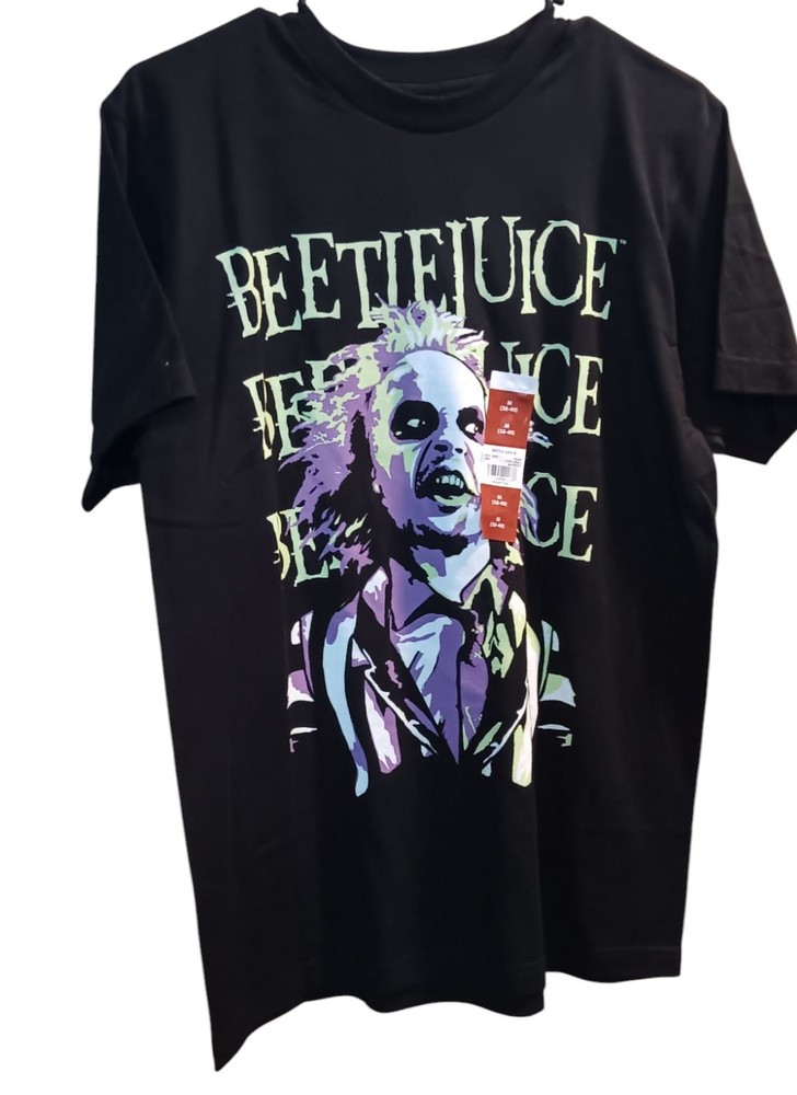 Beetlejuice Mens T-shirt Size Med| NEW WITH TAGS | FAST FREE SHIPPING