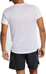 NIKE DRI-FIT White Miler Running Performance S/S T-Shirt Men’s SZ: 2XL 2X NWT