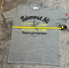 Under Armour Roots of Fight Muhammad Ali Shirt Mens XL Gray Heavyweight
