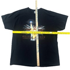 Killer Queen Tribute to Queen T-Shirt XL Gildan Freddie Mercury UK Flag