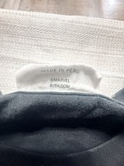 Kith x Marvel vs Capcom Black Panther Vintage Tee Black Size Medium