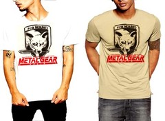 Brand New Metal Gear T-Shirt Fox Hound Solid Snake Tactical Espionage Action Tee