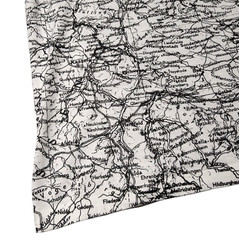 New Vintage Germany Map SCREEN STARS USA T Shirt XL All Over Print Puff Graphic