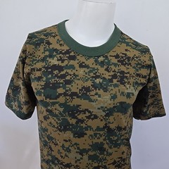 Vintage Tee Swing Digital Camo T Shirt S/M 18.5×29.5 Single Stitch USA Ringer
