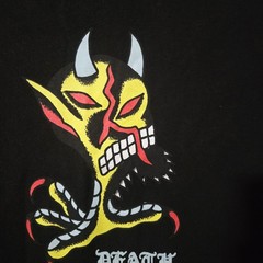 Deathwish “Seven Trumpets” T-Shirt Size M – Black Skater Tee