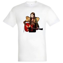 LUCIO COURSES T-SHIRT 100% COTTON KNIT T-SHIRT SINGER SANREMO