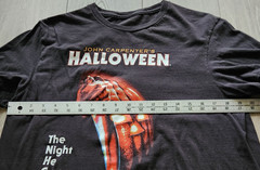 John Carpenter’s Halloween Graphic T Shirt Black Adult L Horror Night Stopped By