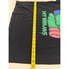 Domino Lux My Ninjas Graphic T-Shirt Mens XL Black Cotton Made in USA Streetwear