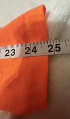 Wrangler Workwear~Men Long Sleeve Pocket T-Shirt~Small 34”-36”~Bright Orange~NWT
