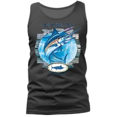 Marlin Saltwater Fishing Outdoor Sports Tank Top