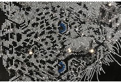 Men Fashion Diamonds T-Shirt Leopard Print Rhinestones Hot Drill Short Sleeve
