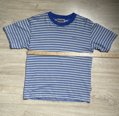 Vintage Bitch Skateboards Striped T Shirt Men’s Size Medium 90S