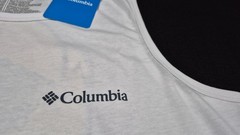 Columbia Men’s Outdoor Graphic White Tank Top Black Sleeveless Sports