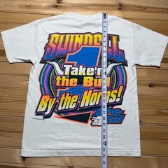 Vintage 2003 Sammy Swindell Racing Sprint Car Sports Autographed T-Shirt Medium