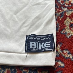 Vtg Strohs Jersey L Beer Lager Logo S/S Tee Bike Athletic Shirt USA 80s Red