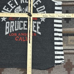 Roots Of Fight Tank Top Mens XL Gray Bruce Lee Martial Arts Sleeveless Shirt C3