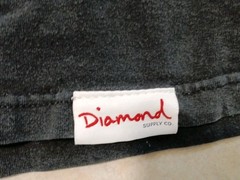 Vtg Xl Long Sleeve diamond supply co T-shirt Graphic Design Y2K Grunge