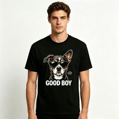 Gift for Fur Parents | Personalized Front & Back Print Unisex Cotton Tee