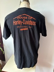 Harley Davidson Milwaukee House of T Shirt Men XL Black 105th Anniversary