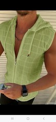Men’s Breathable Mehs Tank Top QUICK Drying Slight Stretch V-neck Sleeveless…