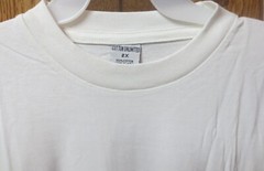 Men T-Shirts White Long Sleeve 2XL 6 Pc. 100 Cotton Economical Import Work Wear