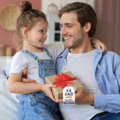 Father’S Day Tags, 50PCS Happy Father’S Day Gift Tags, Best Dad Ever Tag, White